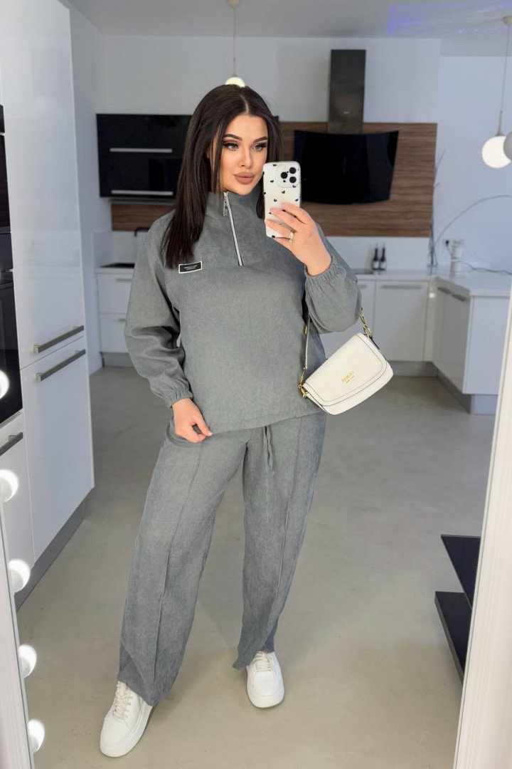 Костюм вельветовый женский  QUA-4168A600