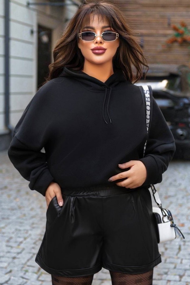 Шорты женские кожаные  IO-659.0353A320