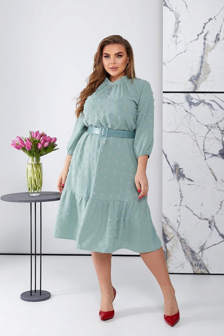 Сукня з воланом GOL-1944A750