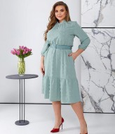 Сукня з воланом GOL-1944A750
