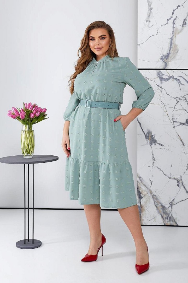 Сукня з воланом GOL-1944A750