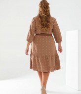 Сукня з воланом GOL-1944A750