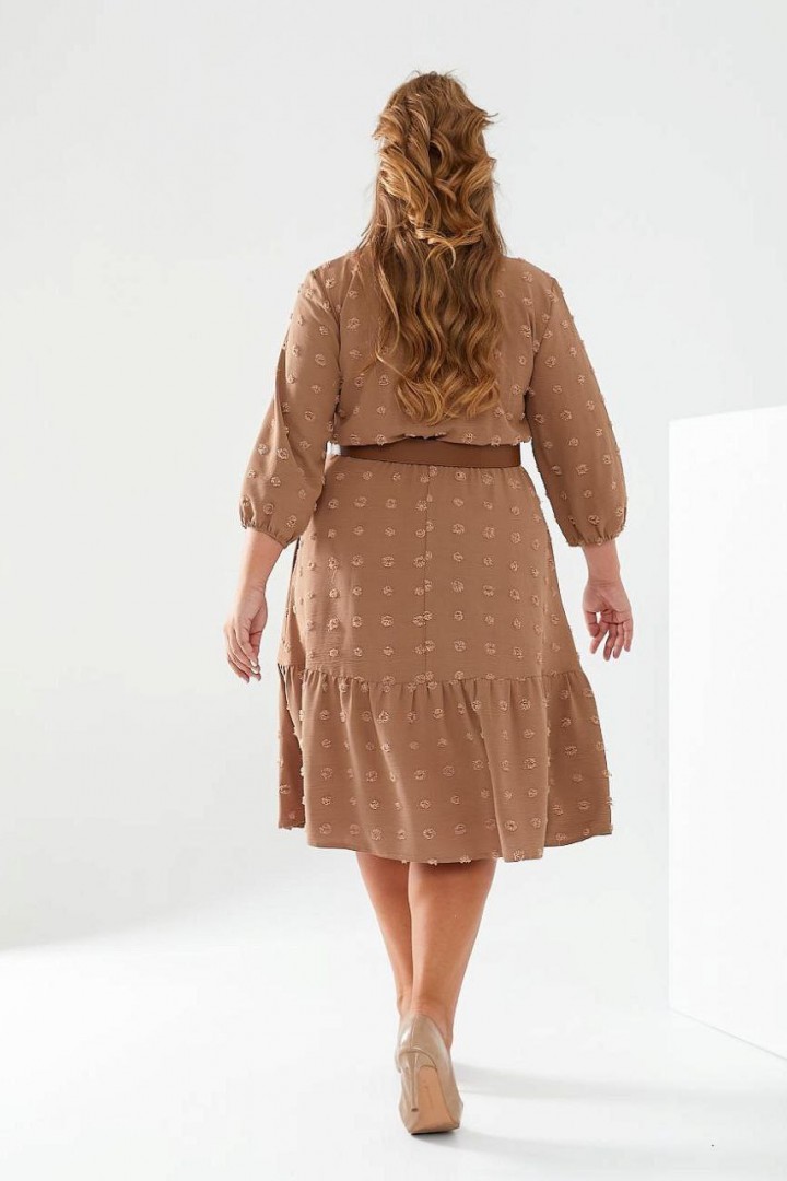 Сукня з воланом GOL-1944A750