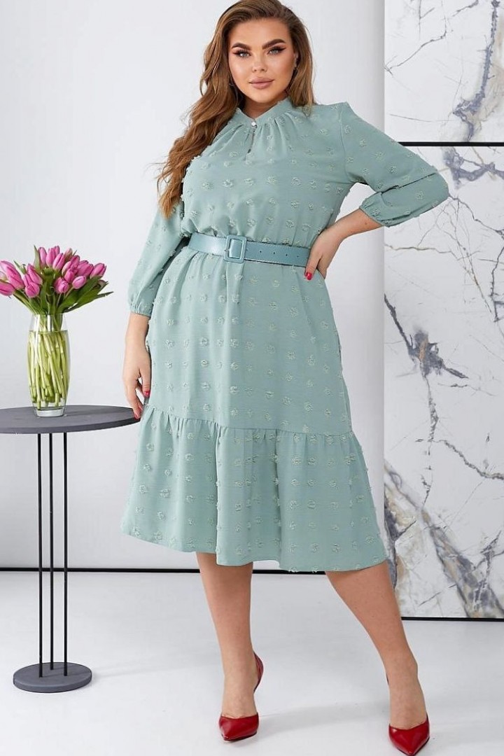 Сукня з воланом GOL-1944A750