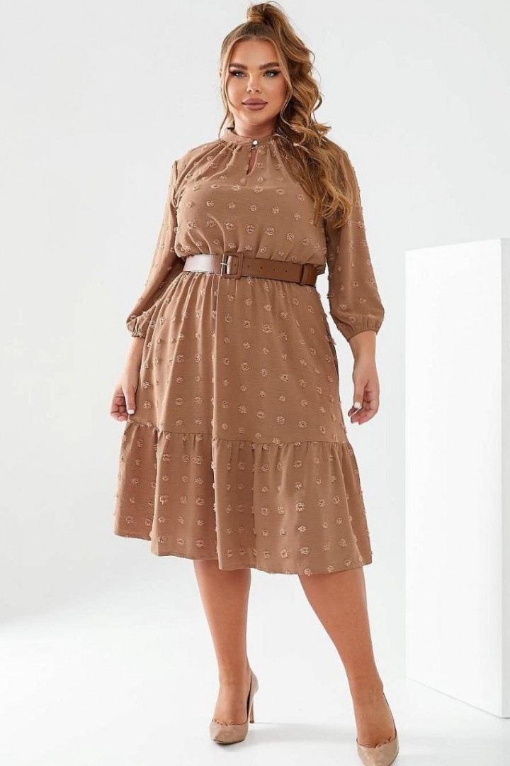 Сукня з воланом GOL-1944A750