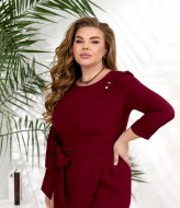 Платье на запах GOL-1577A750