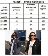 Подростковая куртка EV-2439A1000