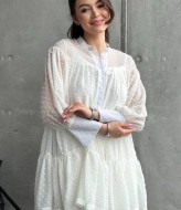 Легкое объемное платье UNO-043A600