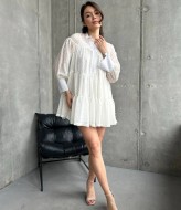 Легкое объемное платье UNO-043A600