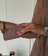 Легкое объемное платье UNO-043A600