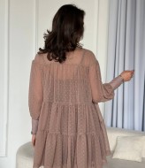 Легкое объемное платье UNO-043A600