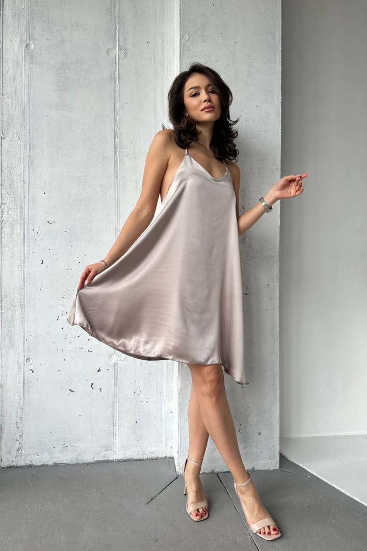 Воздушное платье из шелка UNO-048A500