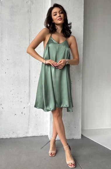 Воздушное платье из шелка UNO-048A500