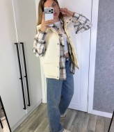 Вельветовая жилетка KG-946A650