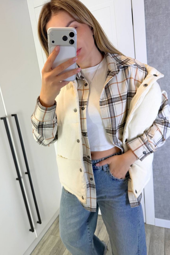 Вельветовая жилетка KG-946A650