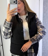 Вельветовая жилетка KG-946A650