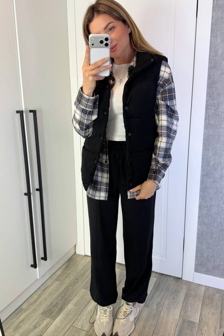 Вельветовая жилетка KG-946A650