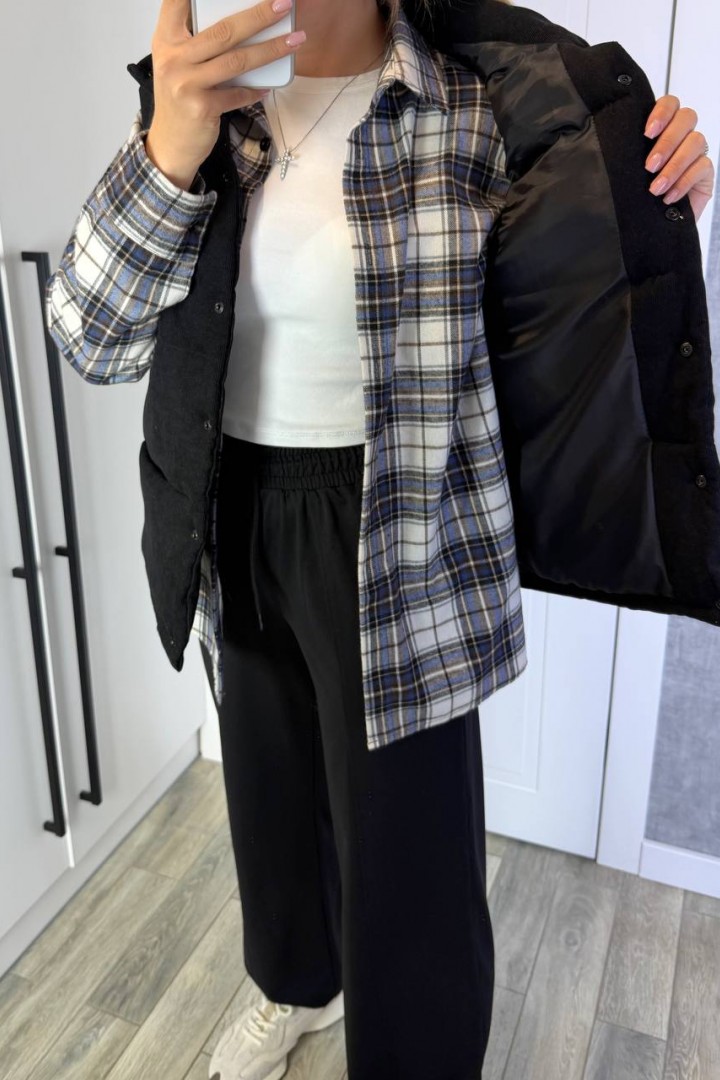 Вельветовая жилетка KG-946A650