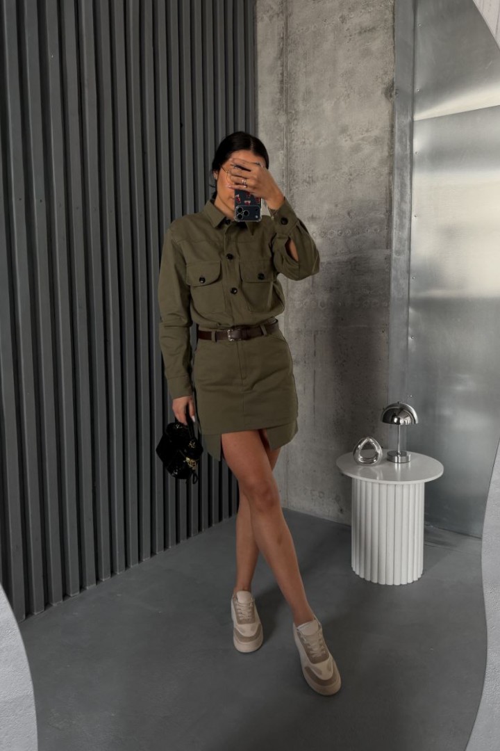 Платье рубашка джинсовая SNV-144A880