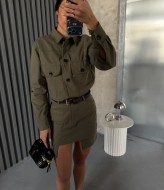 Платье рубашка джинсовая SNV-144A880