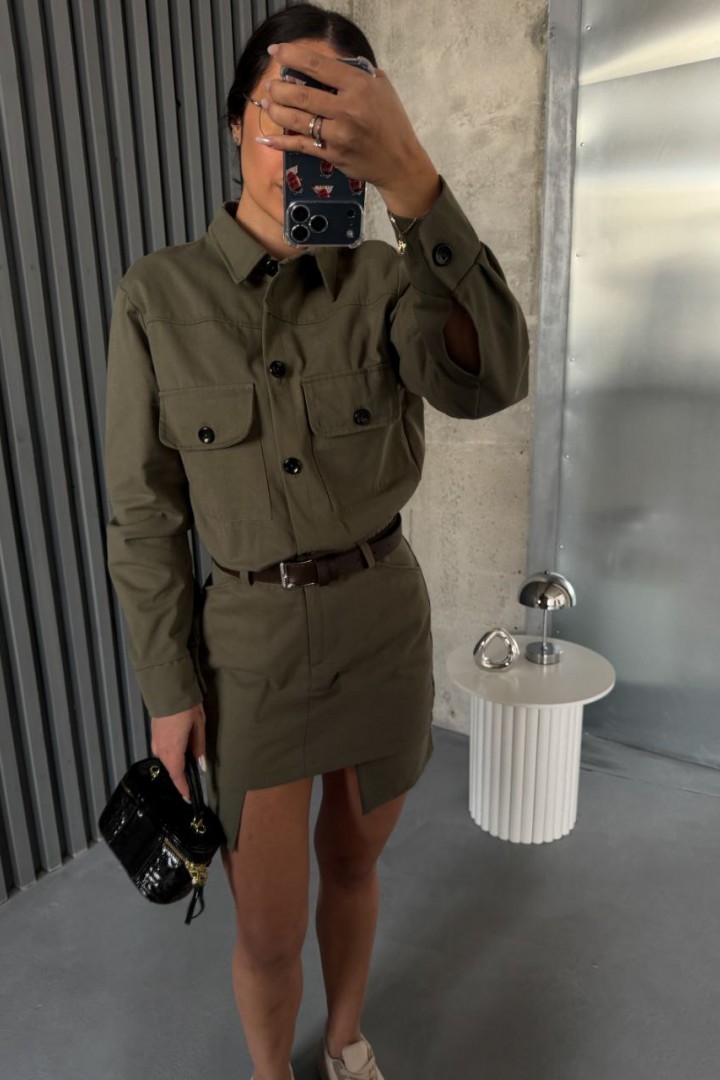 Платье рубашка джинсовая SNV-144A880