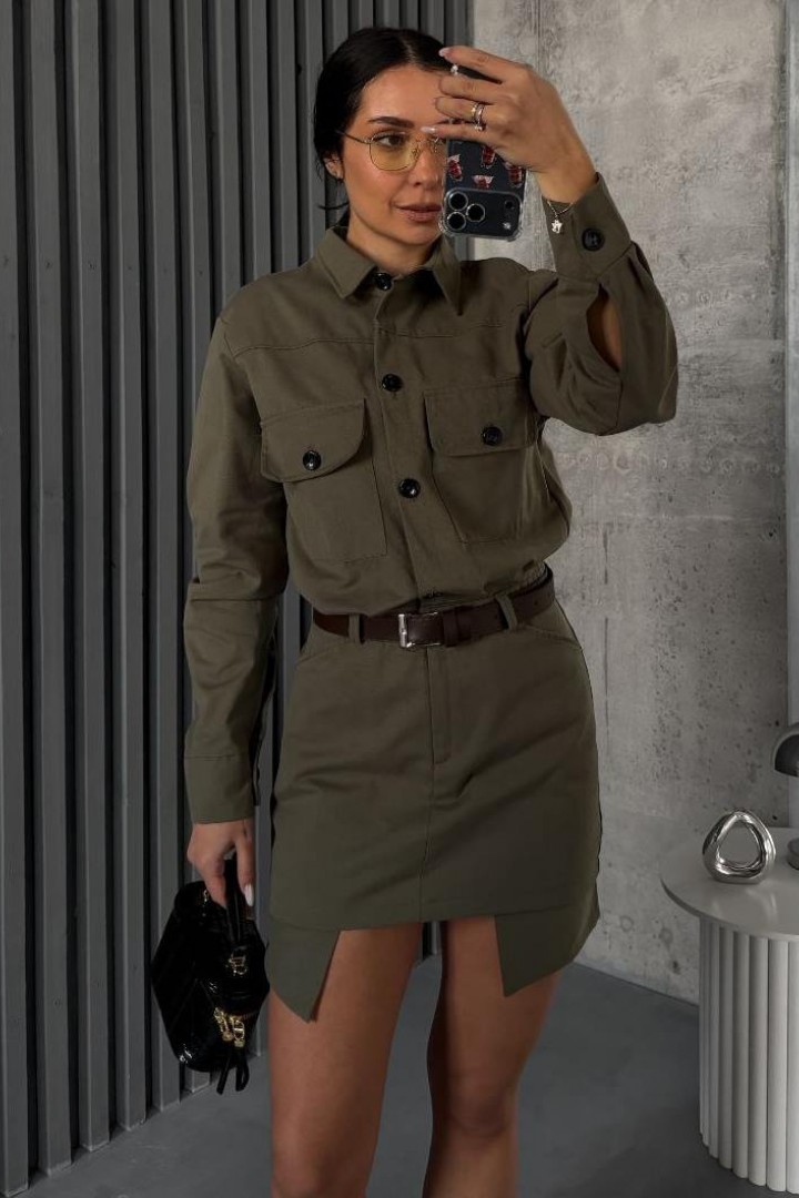 Платье рубашка джинсовая SNV-144A880