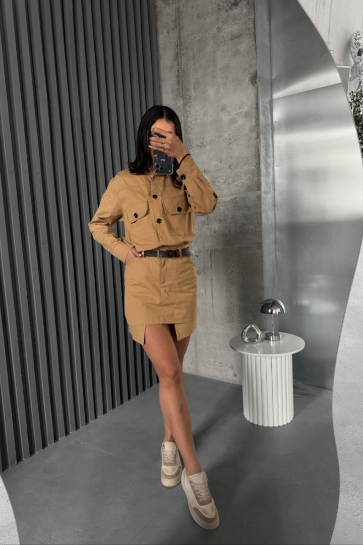 Платье рубашка джинсовая SNV-144A880