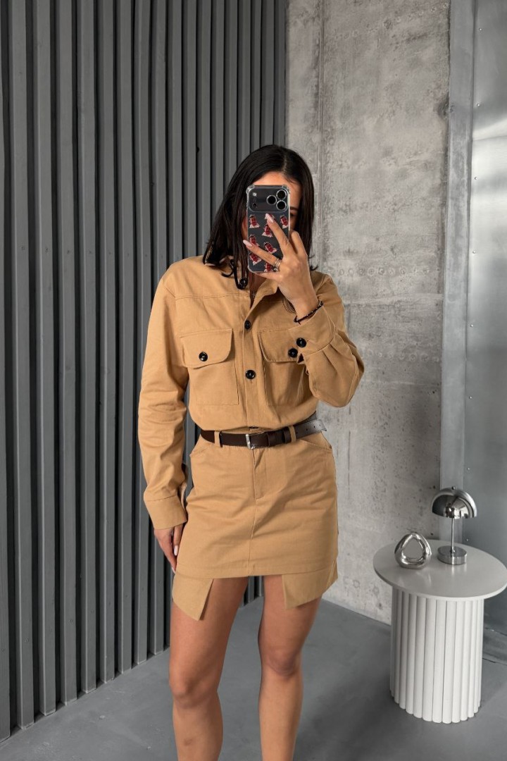 Платье рубашка джинсовая SNV-144A880