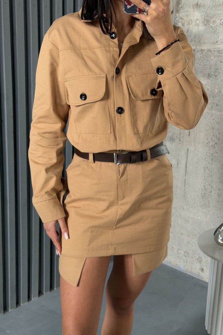 Платье рубашка джинсовая SNV-144A880