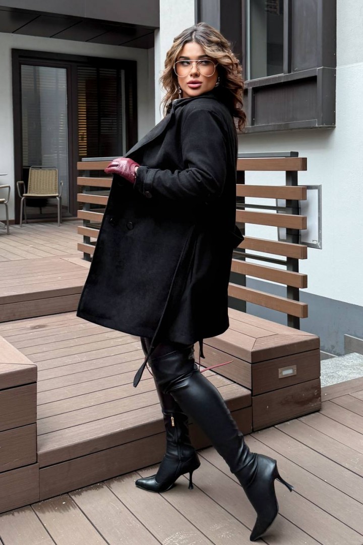 Очаровательный замшевый тренч DV-AR5514A820