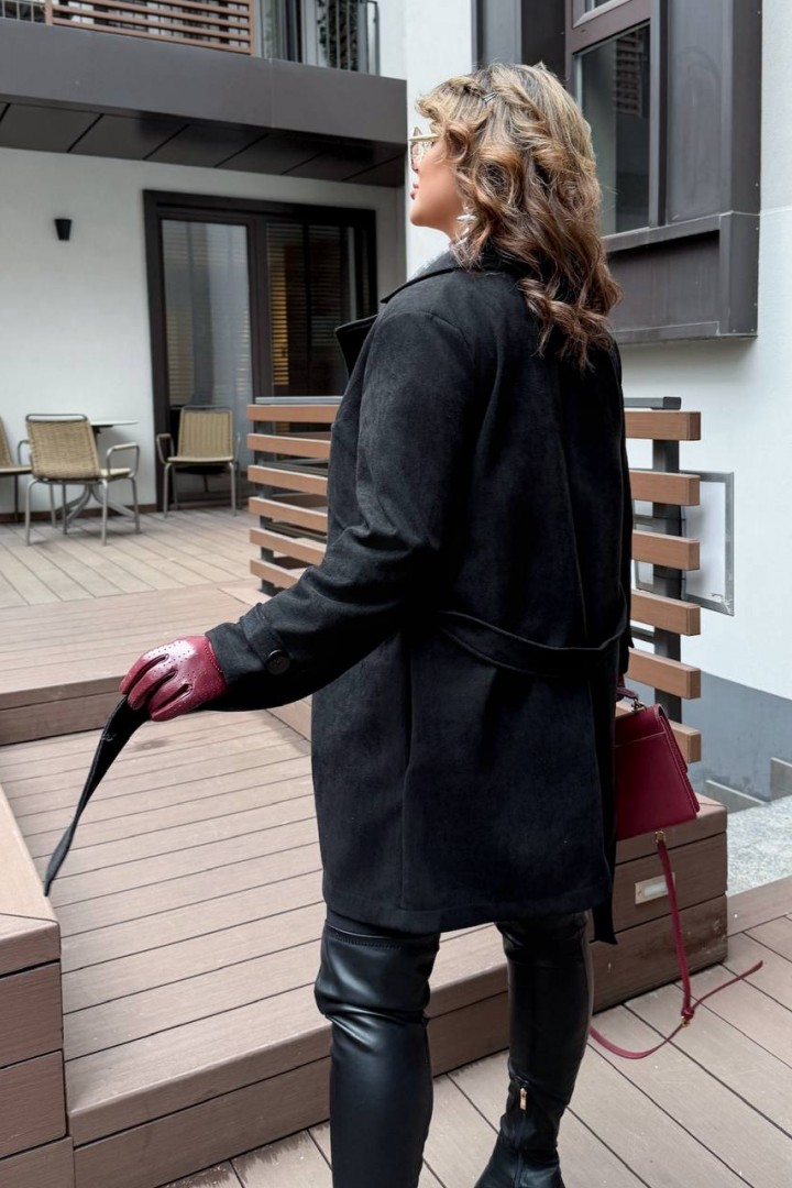 Очаровательный замшевый тренч DV-AR5514A820