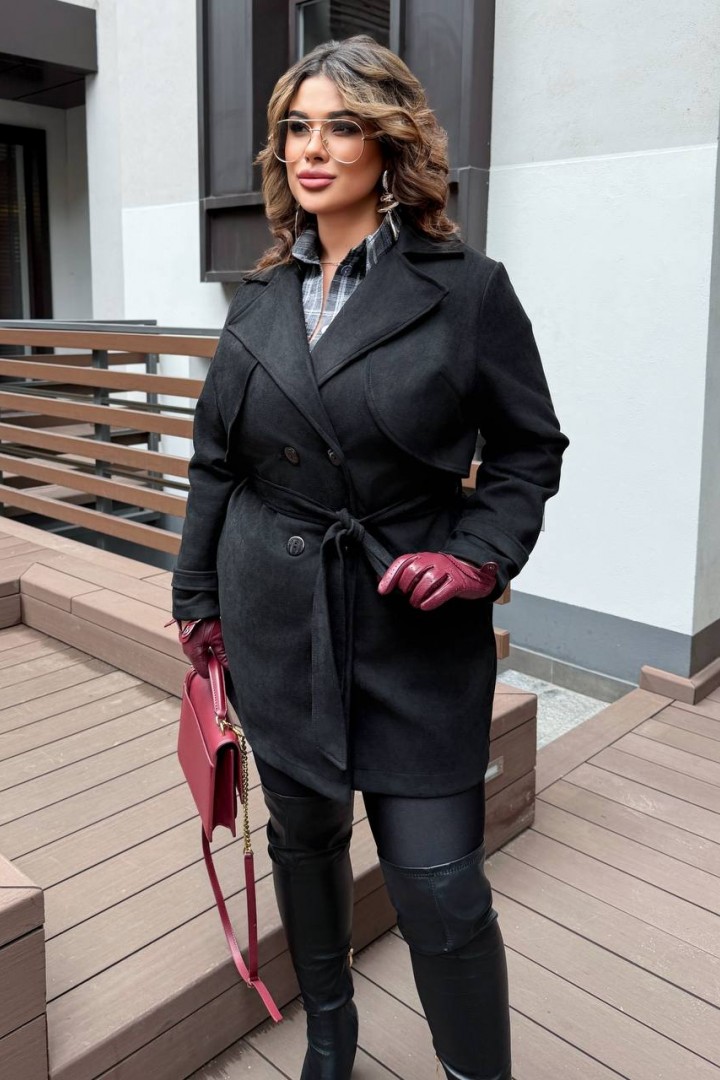 Очаровательный замшевый тренч DV-AR5514A820