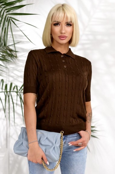 Футболка женская поло  IB-1149A440