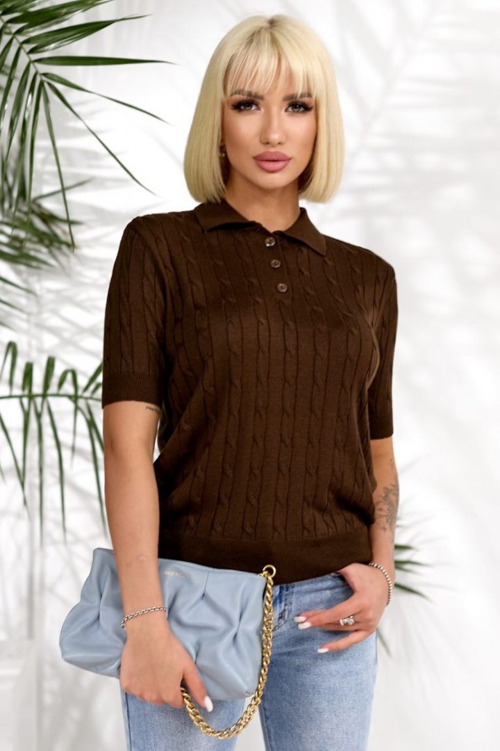 Футболка женская поло  IB-1149A440