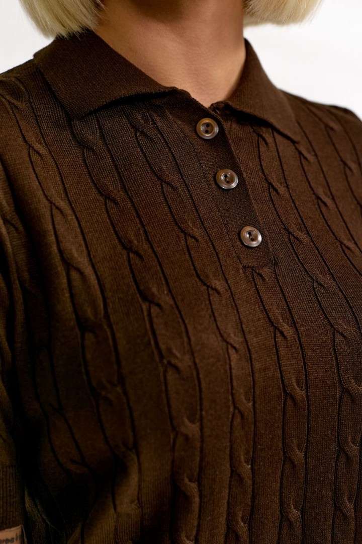 Футболка женская поло  IB-1149A440