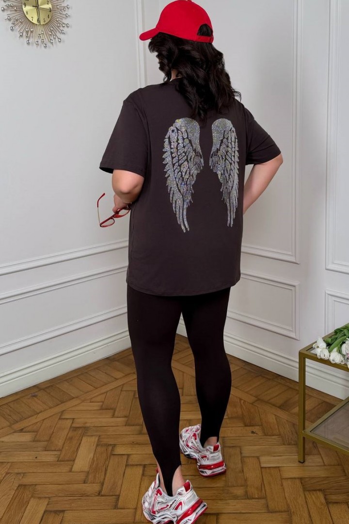 Футболка з крилами на спині ET-8951A520