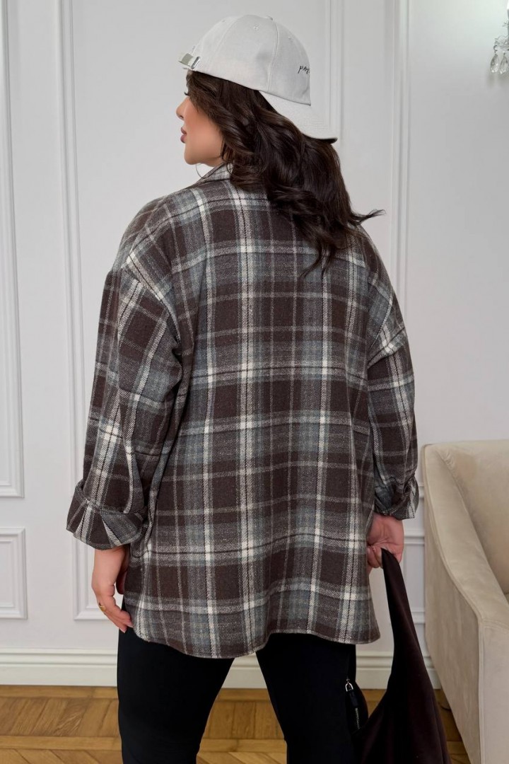 Сорочка оверсайз DOL-387A550