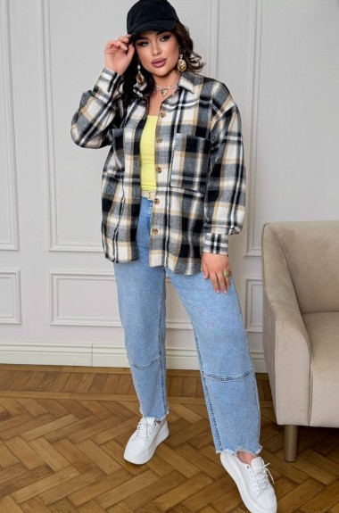 Рубашка оверсайз DOL-387A550 Рубашка оверсайз DOL-387A550