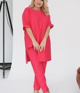 Брючный костюм с длинной туникой NA-261A760