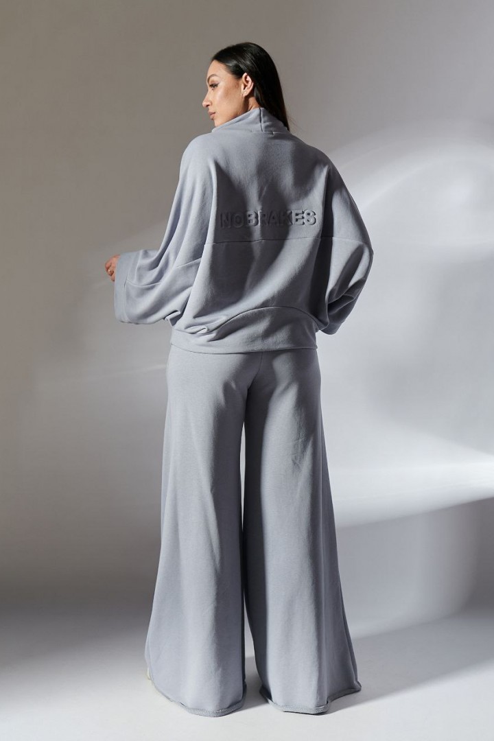 Трикотажный костюм брюки палаццо IS-3042024.3A1200
