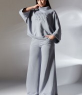 Трикотажный костюм брюки палаццо NJ-IS-3042024.3A1400