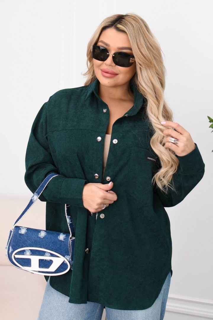 Рубашка вельветовая женская  DOL-384A450