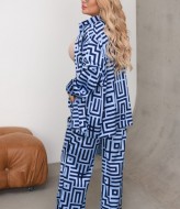 Шелковый костюм CUR-909A780