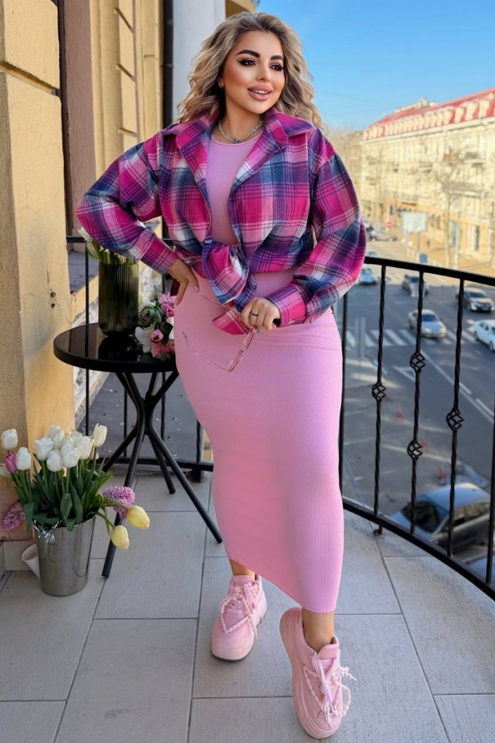 Двойка платье и рубашка ET-8947A800