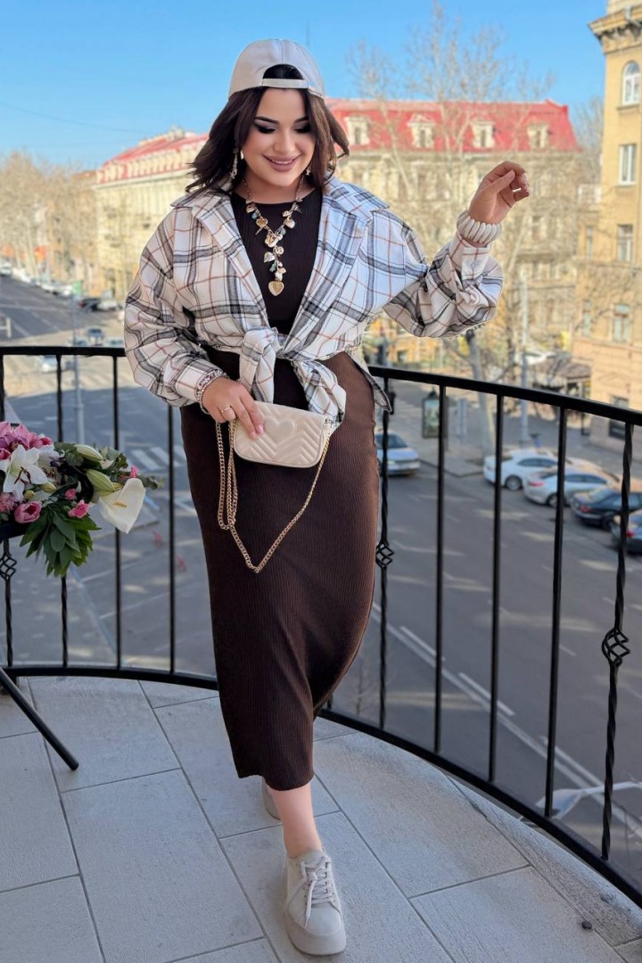 Двойка платье и рубашка ET-8947A800