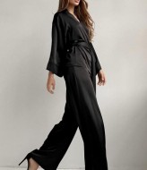 Костюм шелковый в пижамном стиле POK-380A650