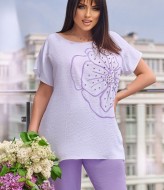 Красивый летний брючный костюм VOJ-947A600