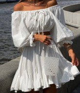 Костюм с пышной юбкой VOL-496A450