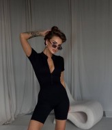 Комбинезон женский в рубчик IN-908A290