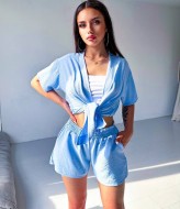 Женский костюм шорты и рубашка  YLM-502A300